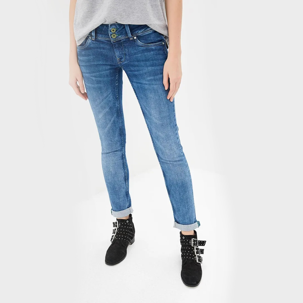 Pepe Jeans dámské modré džíny Vera - 29/34 (000)