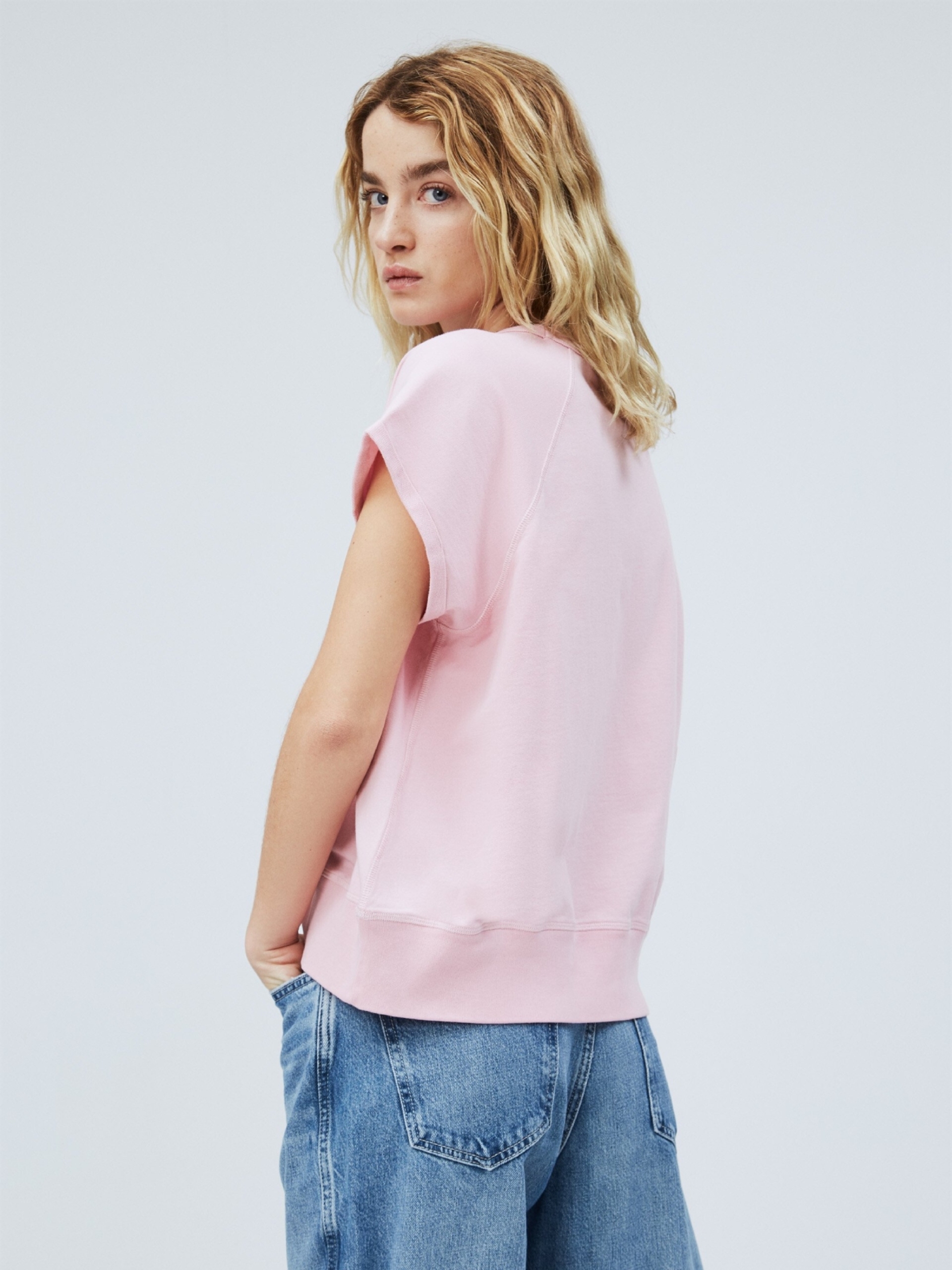 Pepe Jeans dámské růžové tričko Gala - M (325)