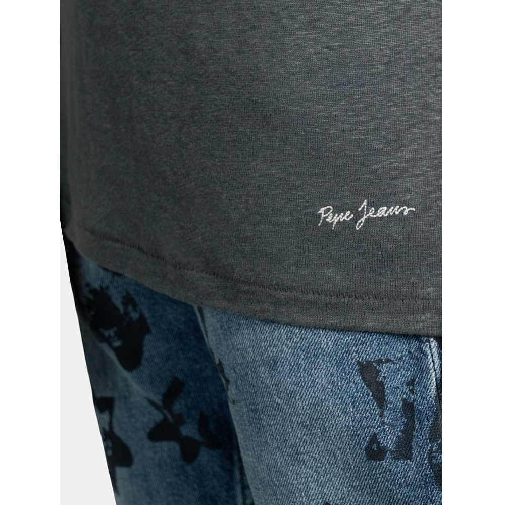 Pepe Jeans dámské tmavě šedé tričko Marta - L (985)