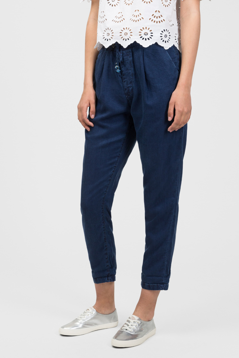Pepe Jeans dámské tmavě modré kalhoty Donna  - 25 (000)