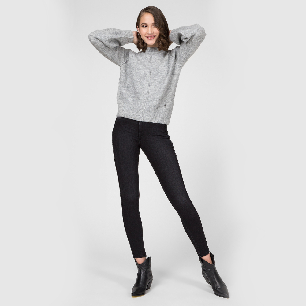 Pepe Jeans dámský šedý svetr Clotilde - XS (913)
