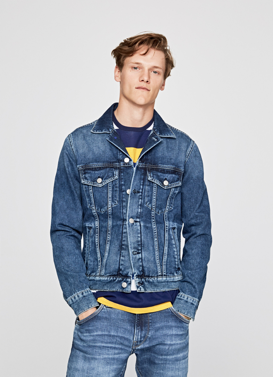 Pepe Jeans pánská džínová bunda Pinner - L (000)