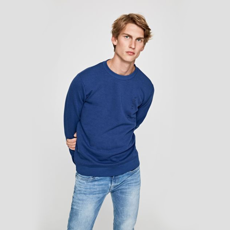 Pepe Jeans pánská modrá mikina Benni - XL (565)