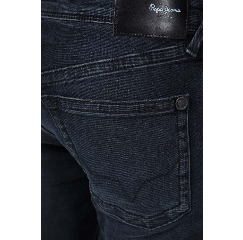 Pepe Jeans pánské černé džíny Hatch - 33/34 (000)