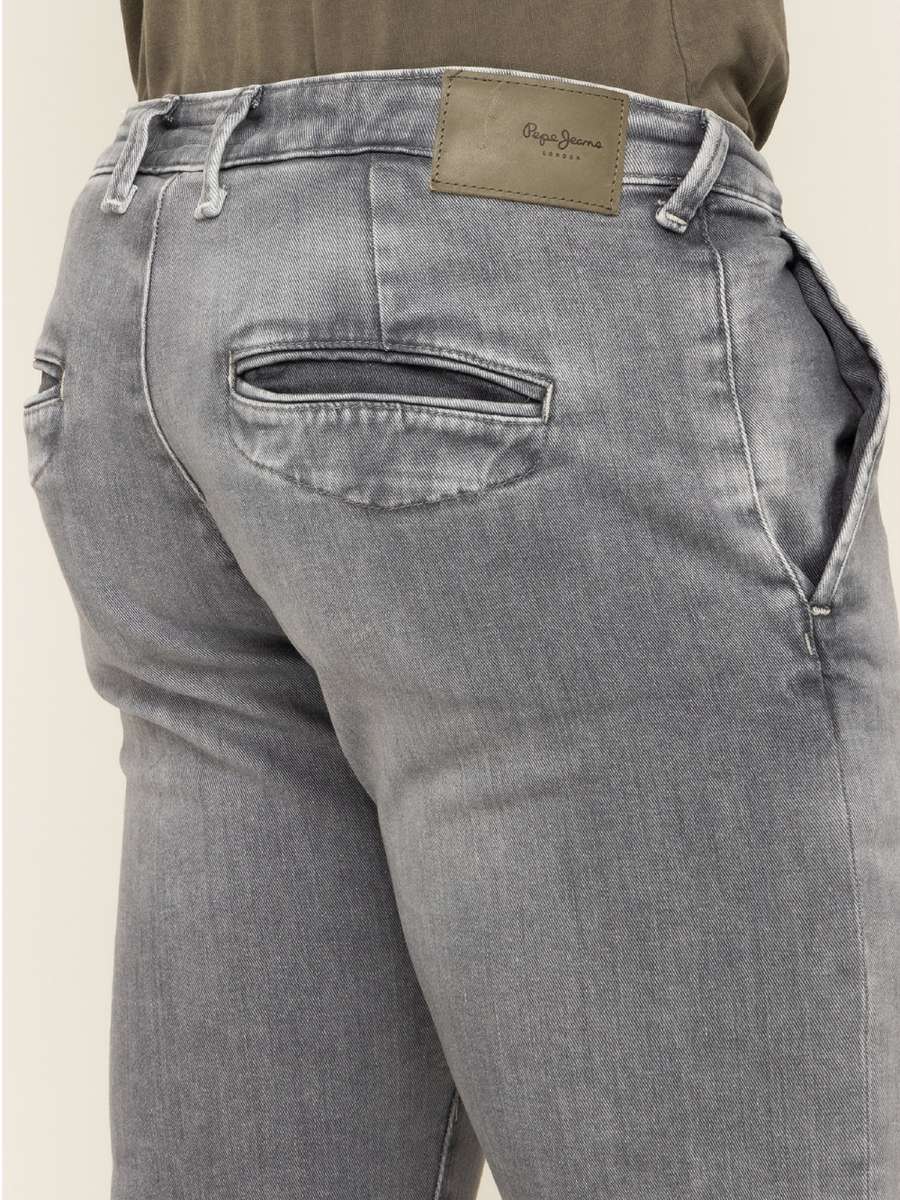 Pepe Jeans pánské šedé džíny James - 31/32 (0)