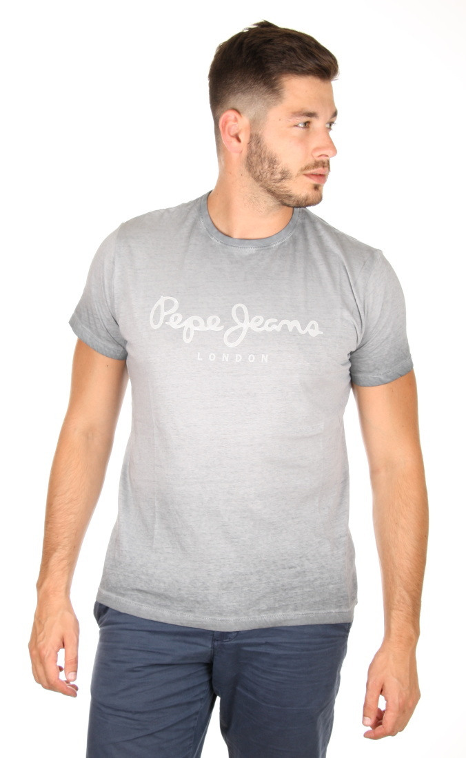 Pepe Jeans pánské šedé tričko West - L (981)