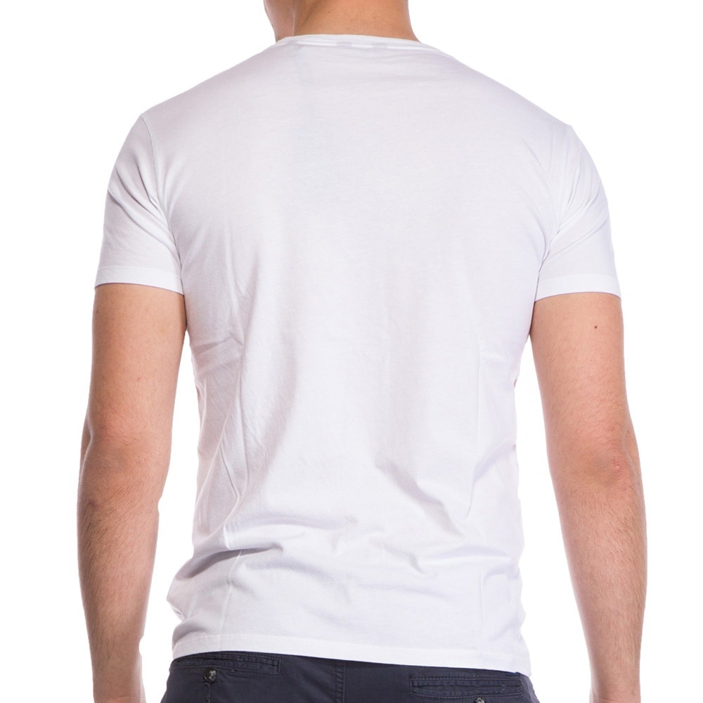 Pepe Jeans pánské bílé tričko Bakerloo - XL (802)