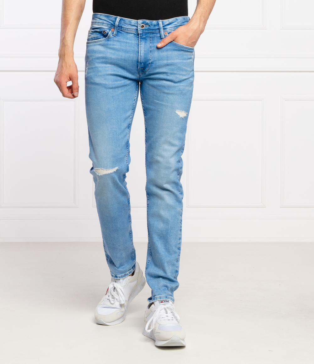 Pepe Jeans pánské modré džíny Hatch - 36/34 (0)