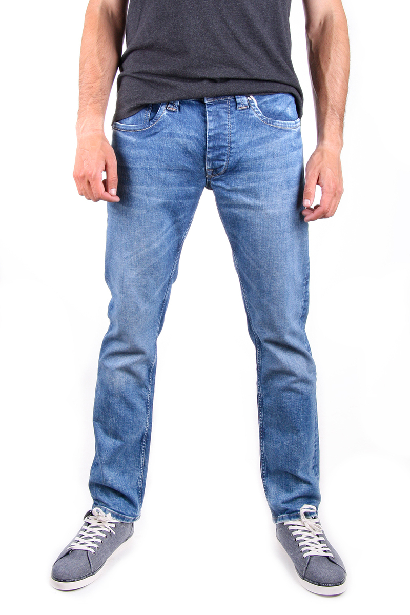 Pepe Jeans pánské modré džíny Cash - 33/34 (000)