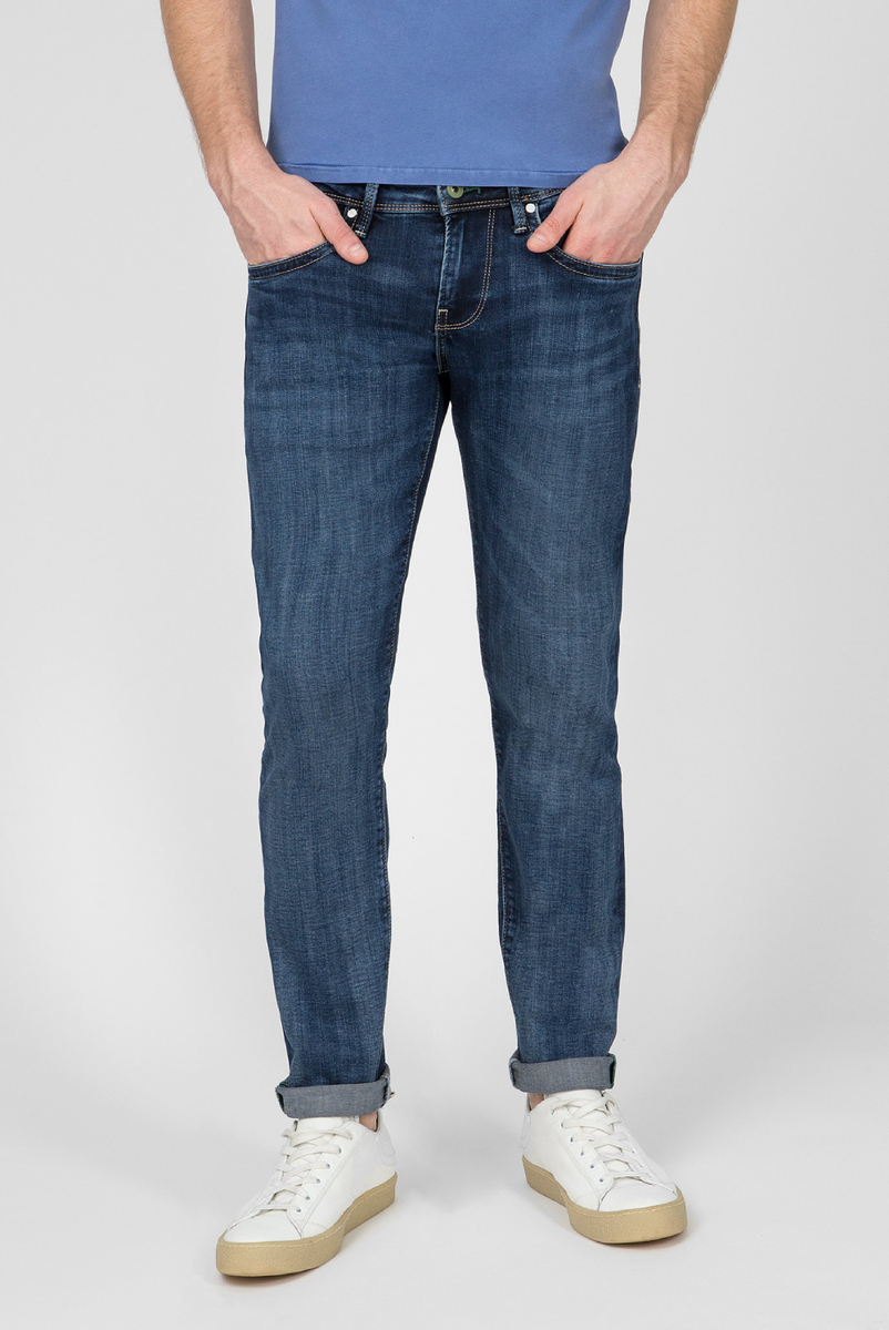 Pepe Jeans pánské modré džíny Hatch - 34/34 (000)