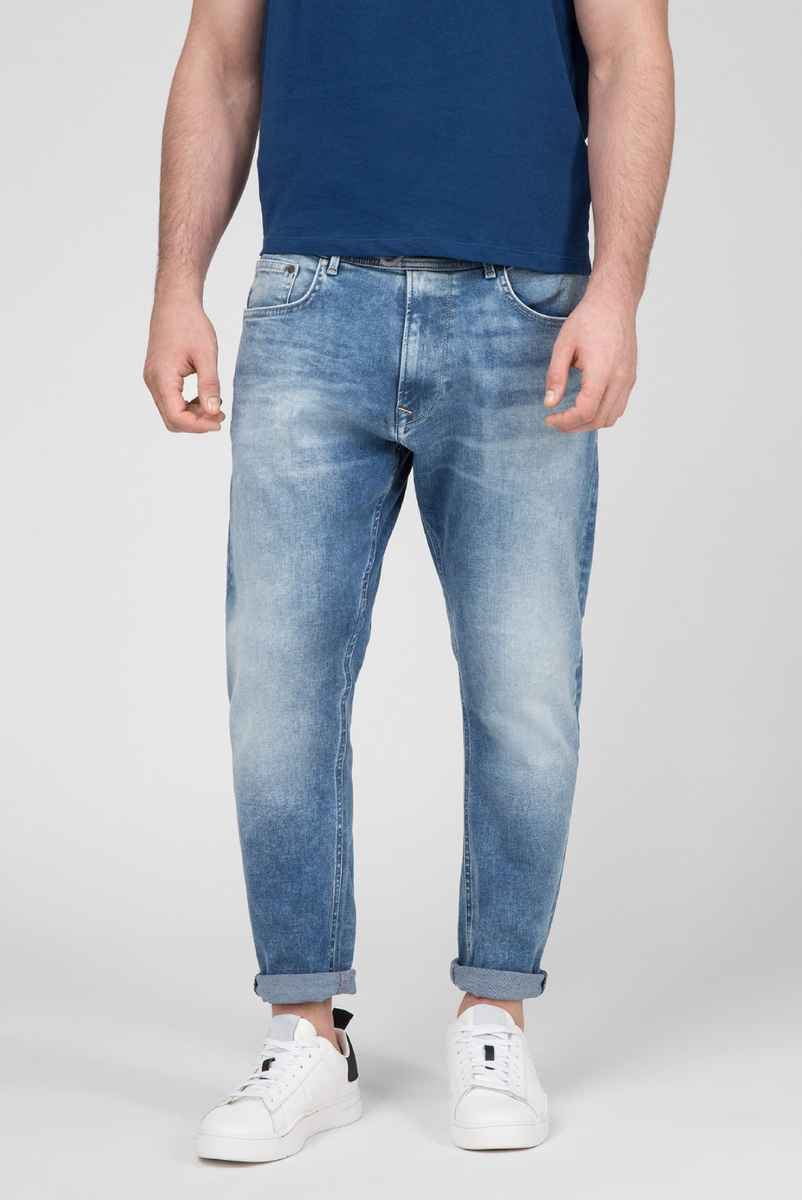 Pepe Jeans pánské modré džíny Johnson