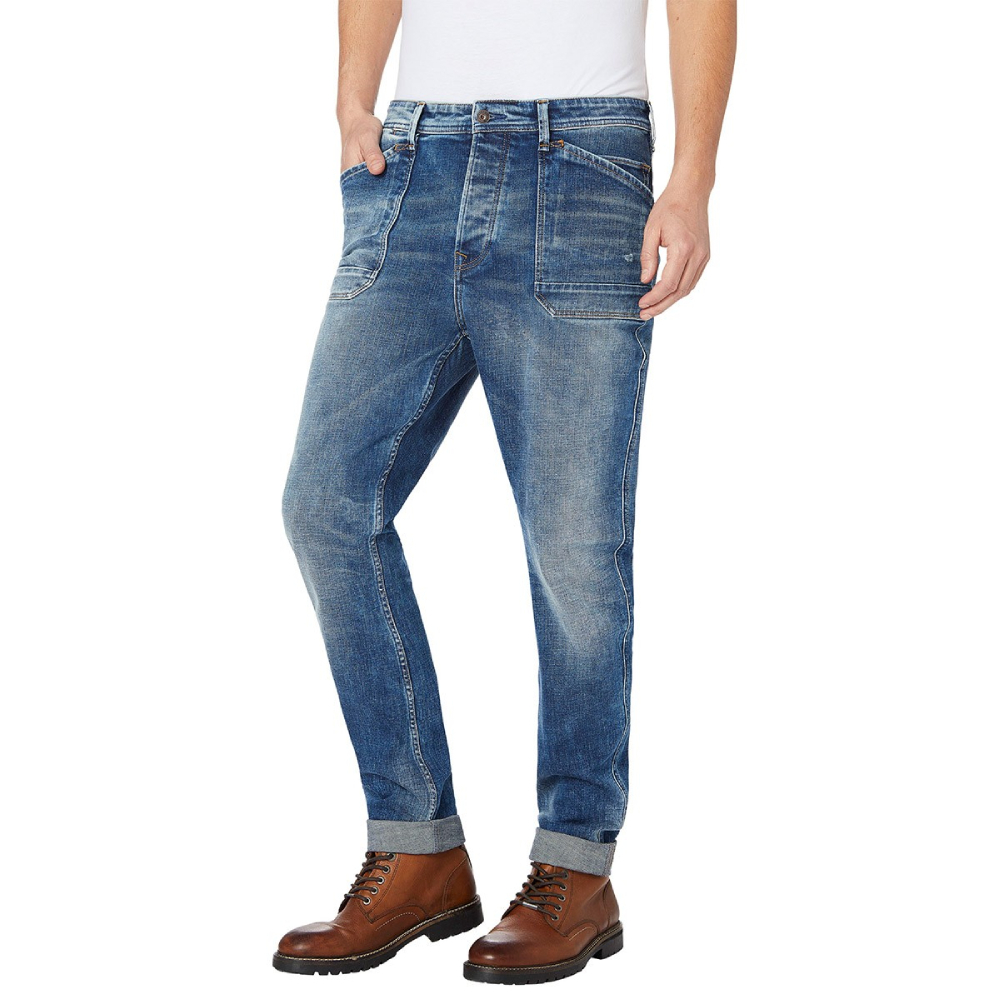 Pepe Jeans pánské modré džíny Newton - 33/32 (000)