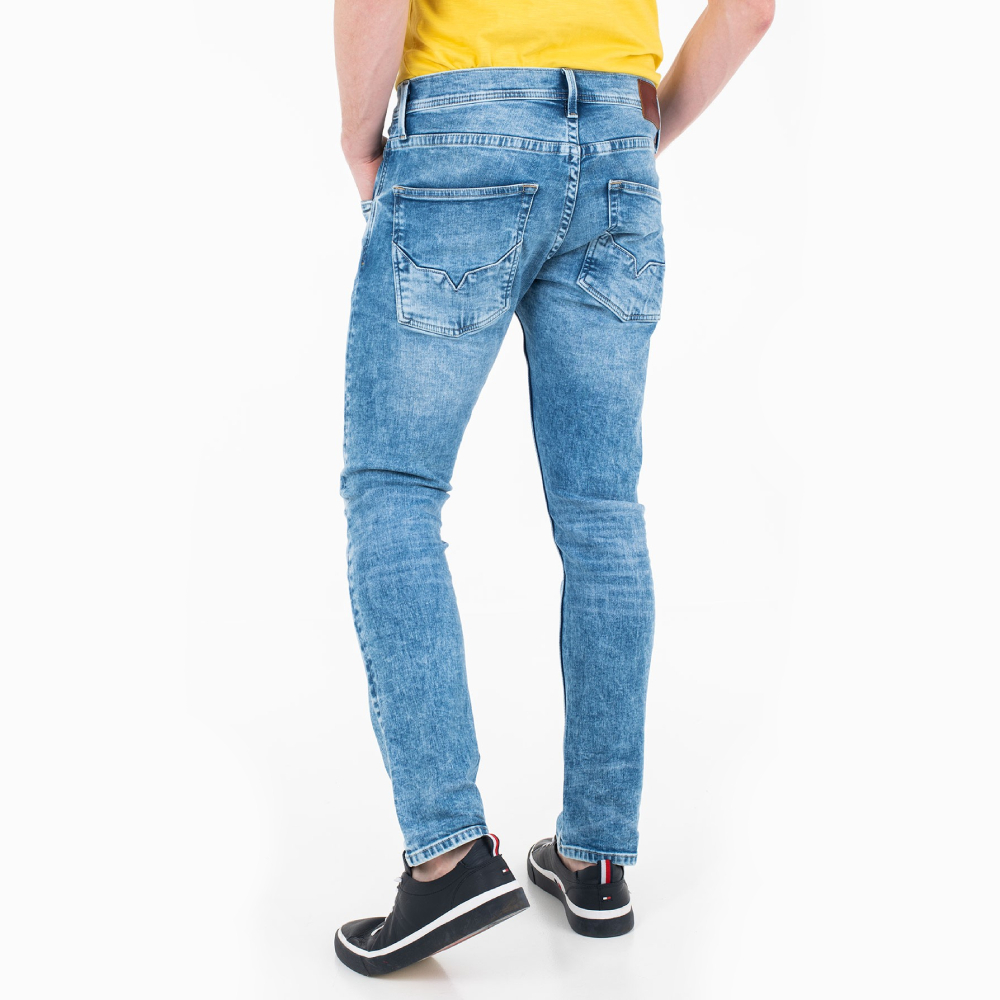 Pepe Jeans pánské modré džíny Track - 32/34 (000)