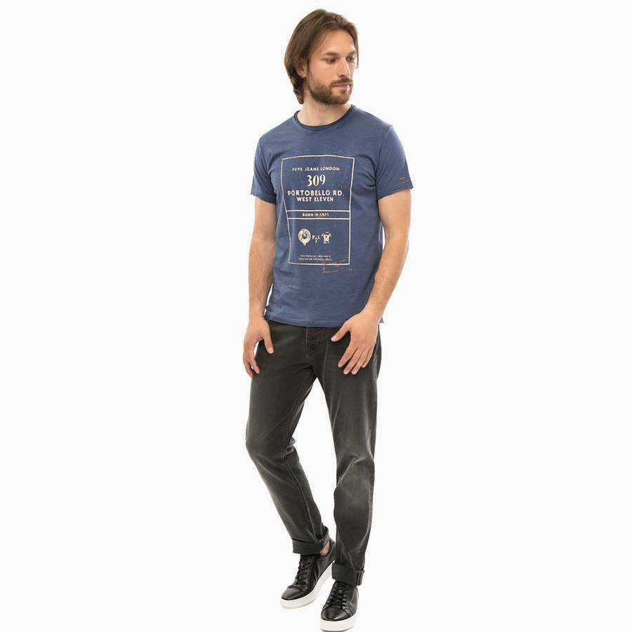 Pepe Jeans pánské modré tričko Cocos - M (539)