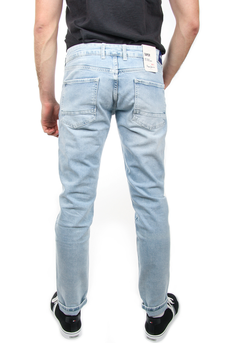 Pepe Jeans pánské světle modré džíny Stanley - 33/34 (000)
