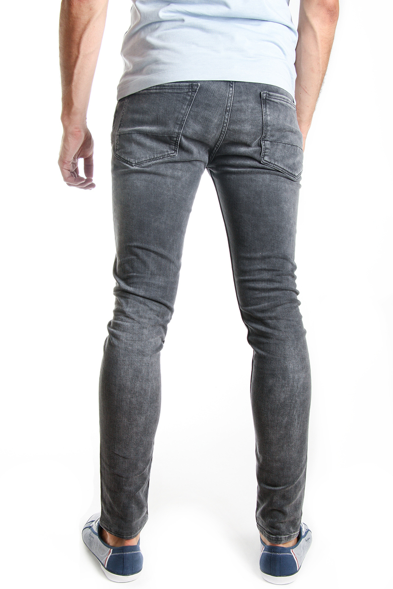 Pepe Jeans pánské tmavě šedé džíny Finsbury - 32/34 (000)