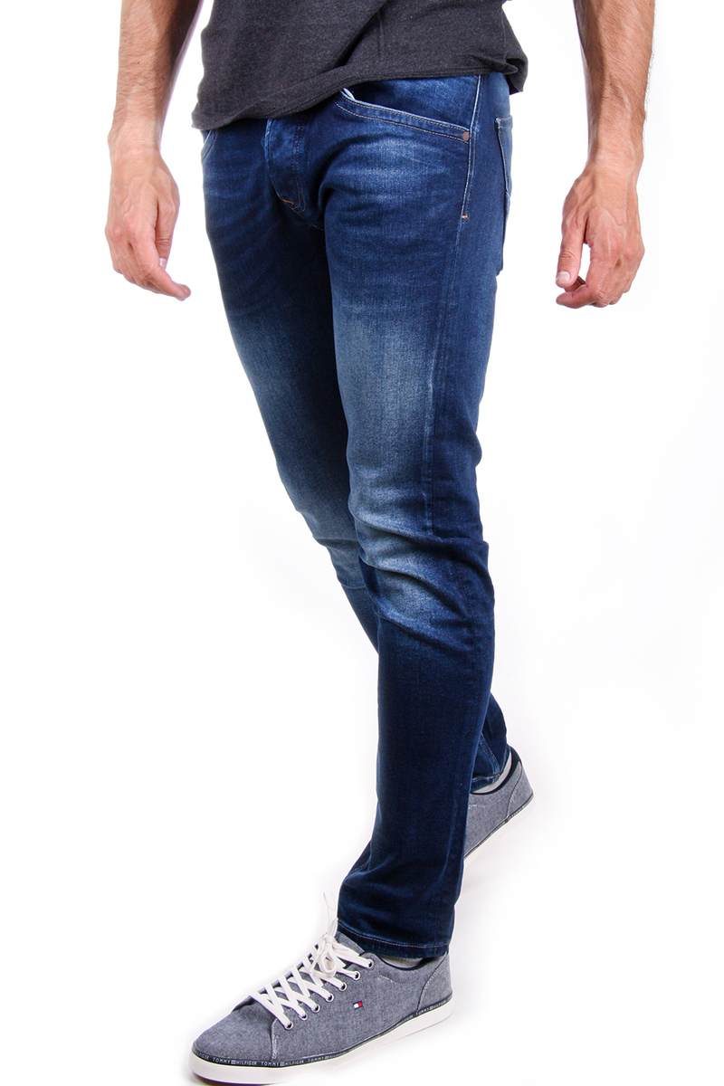 Pepe Jeans pánské tmavě modré džíny Track - 32/34 (000)