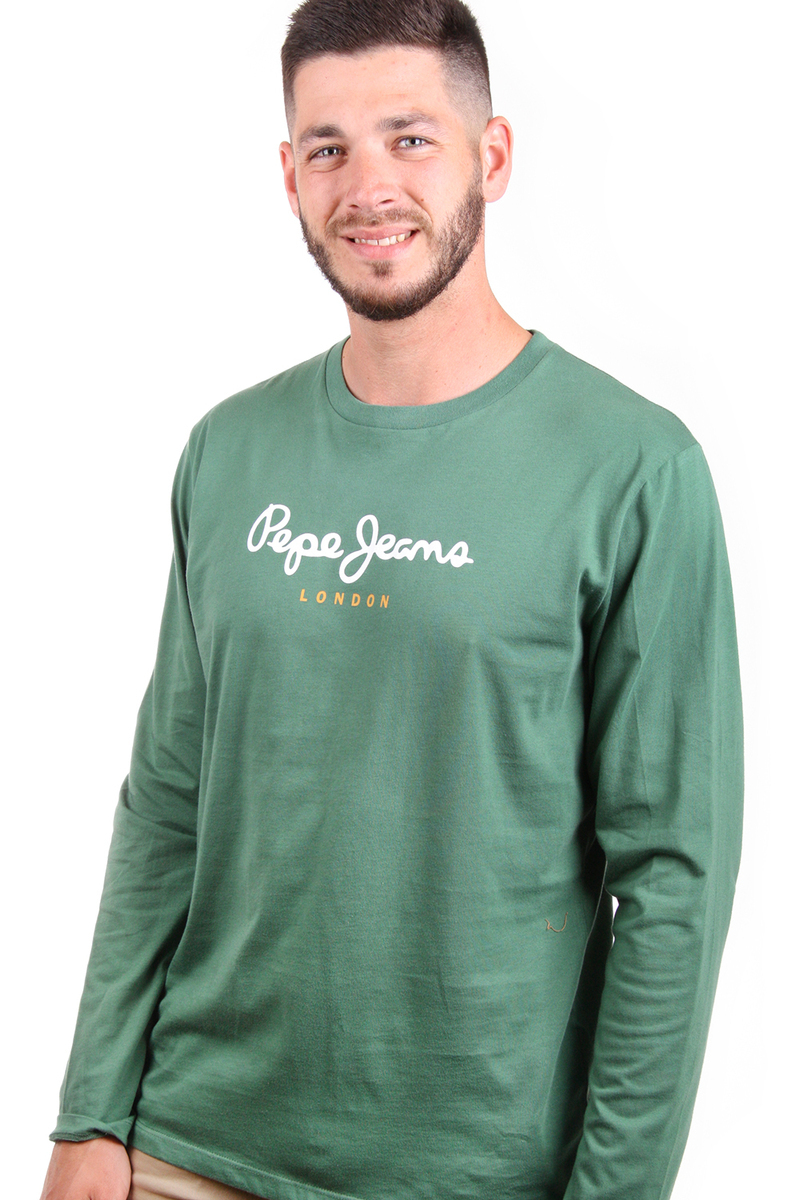 Pepe Jeans pánské zelené tričko Eggo - XL (673)