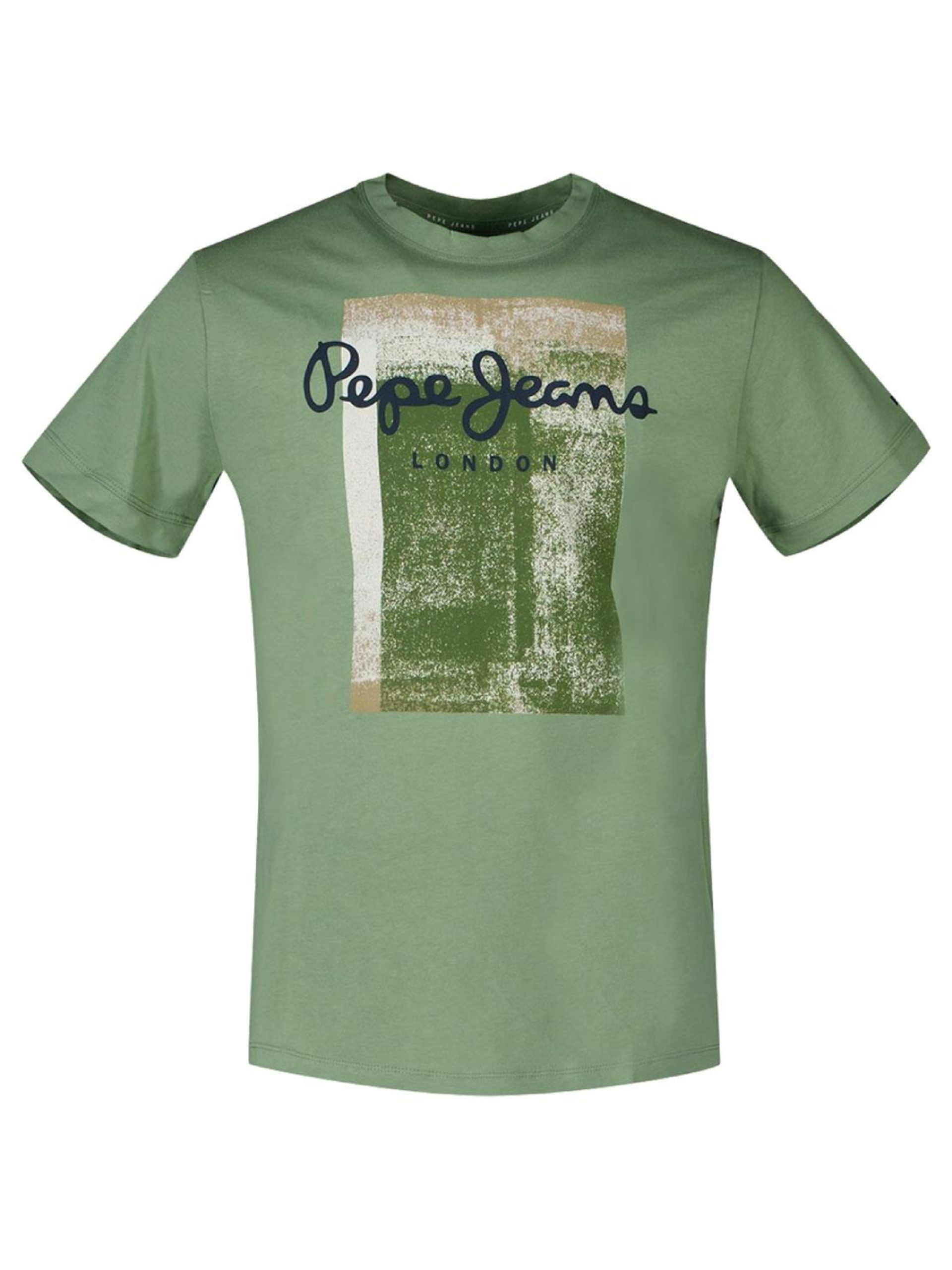 Pepe Jeans pánské zelené tričko Sawyer - XL (674)
