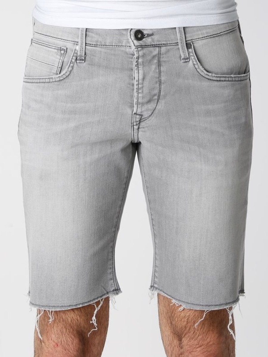 Pepe Jeans pánské šedé šortky Chap - 30 (0)