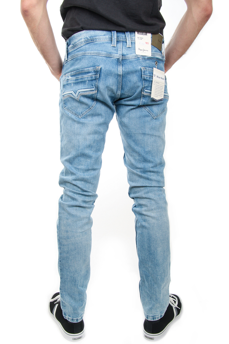 Pepe Jeans pánské modré džíny Spike - 34/32 (000)