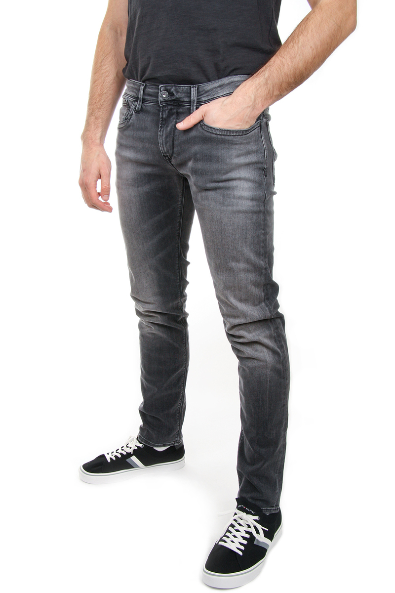Pepe Jeans pánské tmavě šedé džíny Hatch - 36/32 (000)