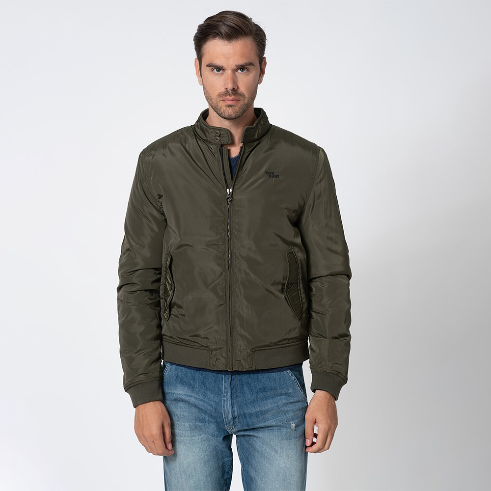 Pepe Jeans pánský zelený bomber - XL (682)