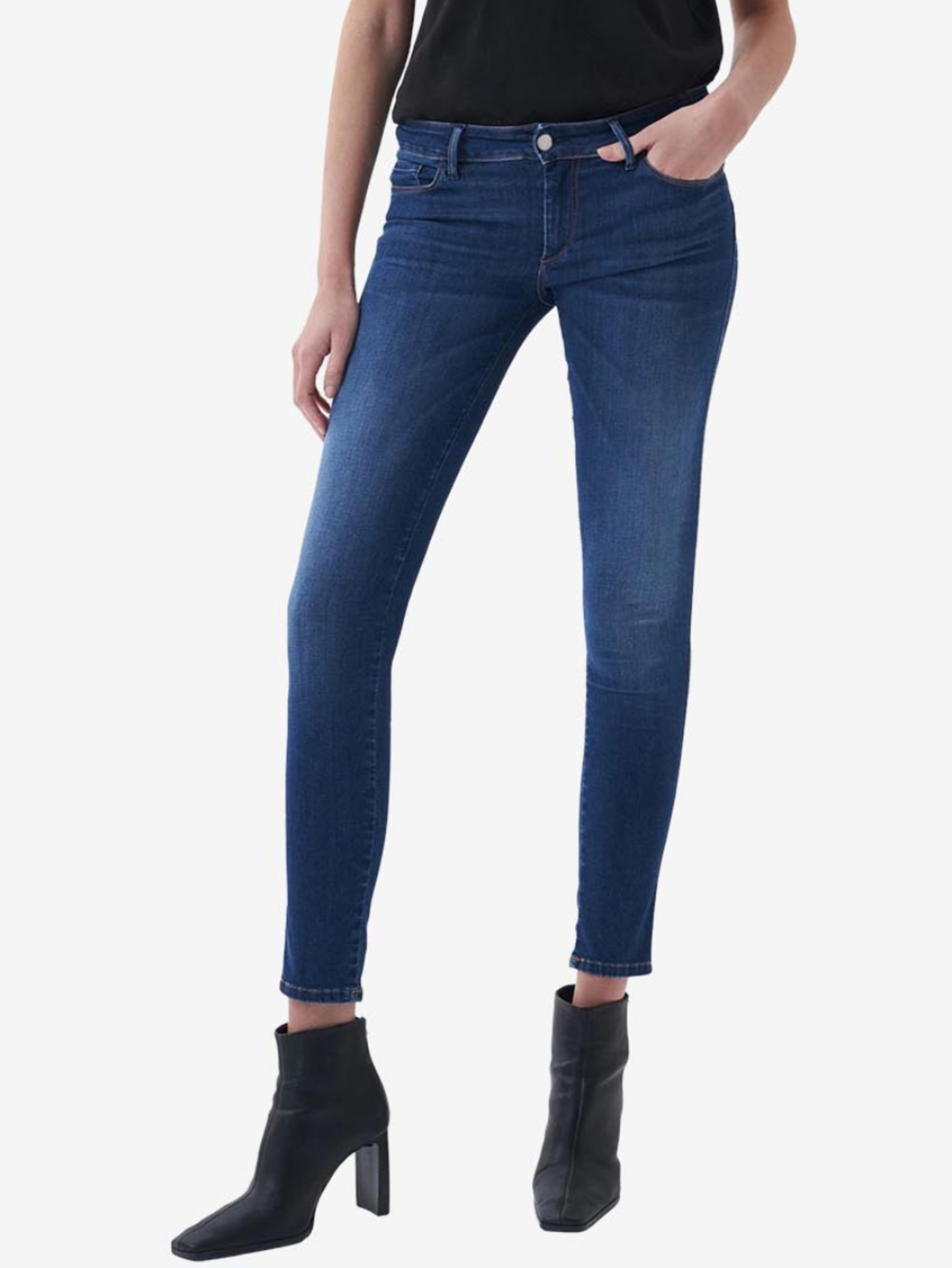 Levně Salsa Jeans dámské modré džíny - 32/30 (8504)