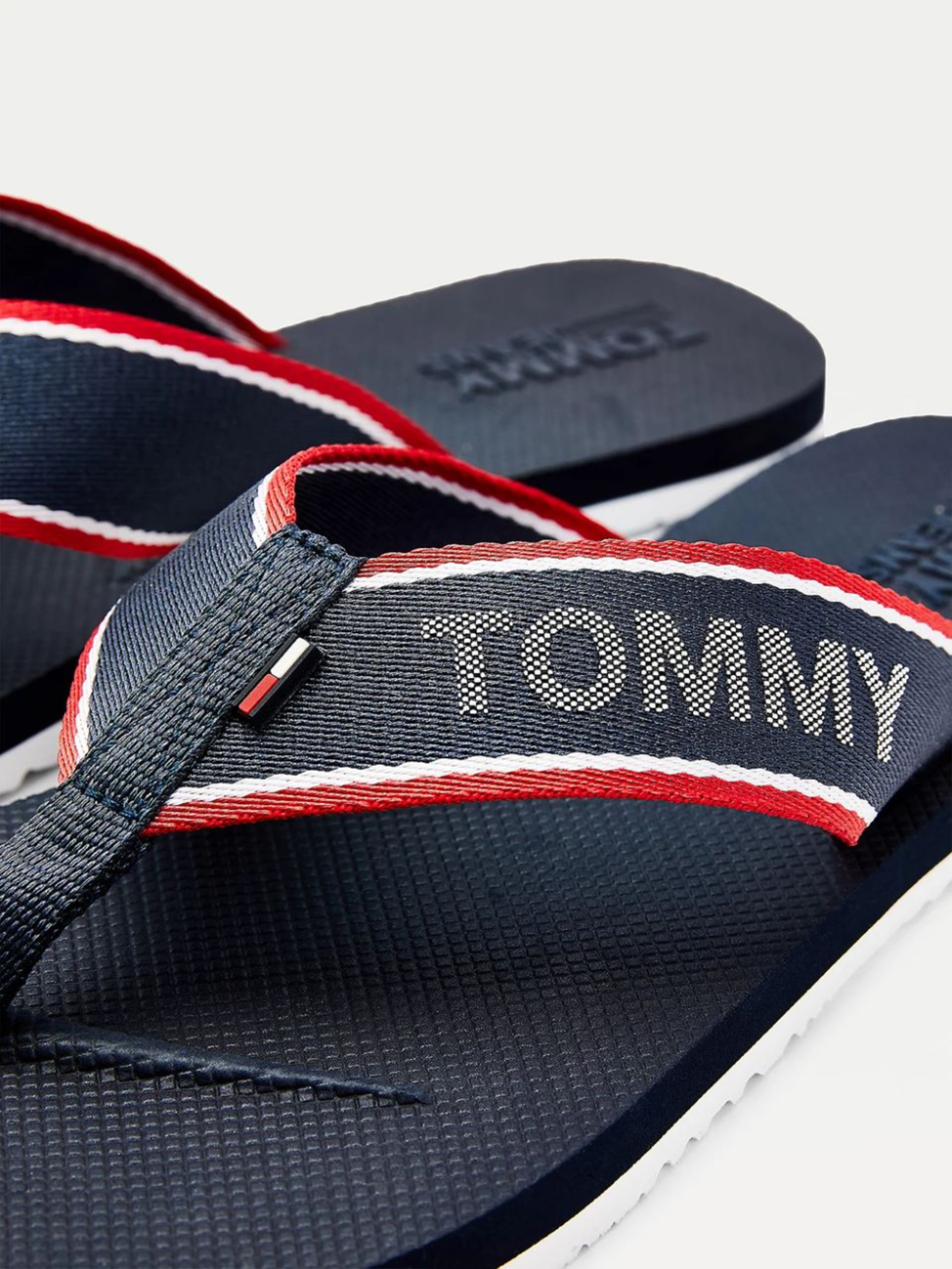Tommy Jeans pánské tmavěmodré žabky - 41 (C87)