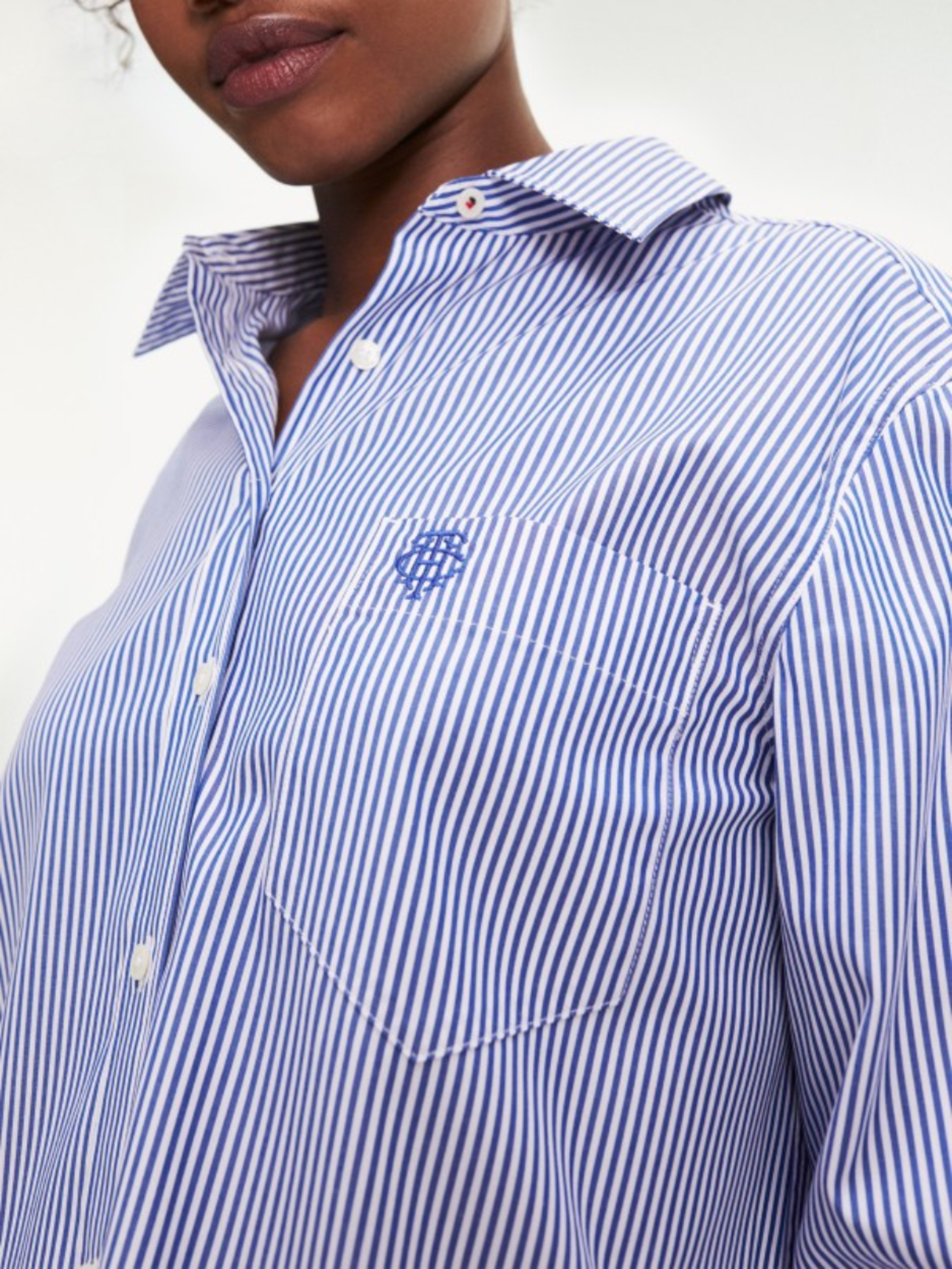 Tommy Hilfiger dámská pruhovaná košile Danna - 38 (0X1)