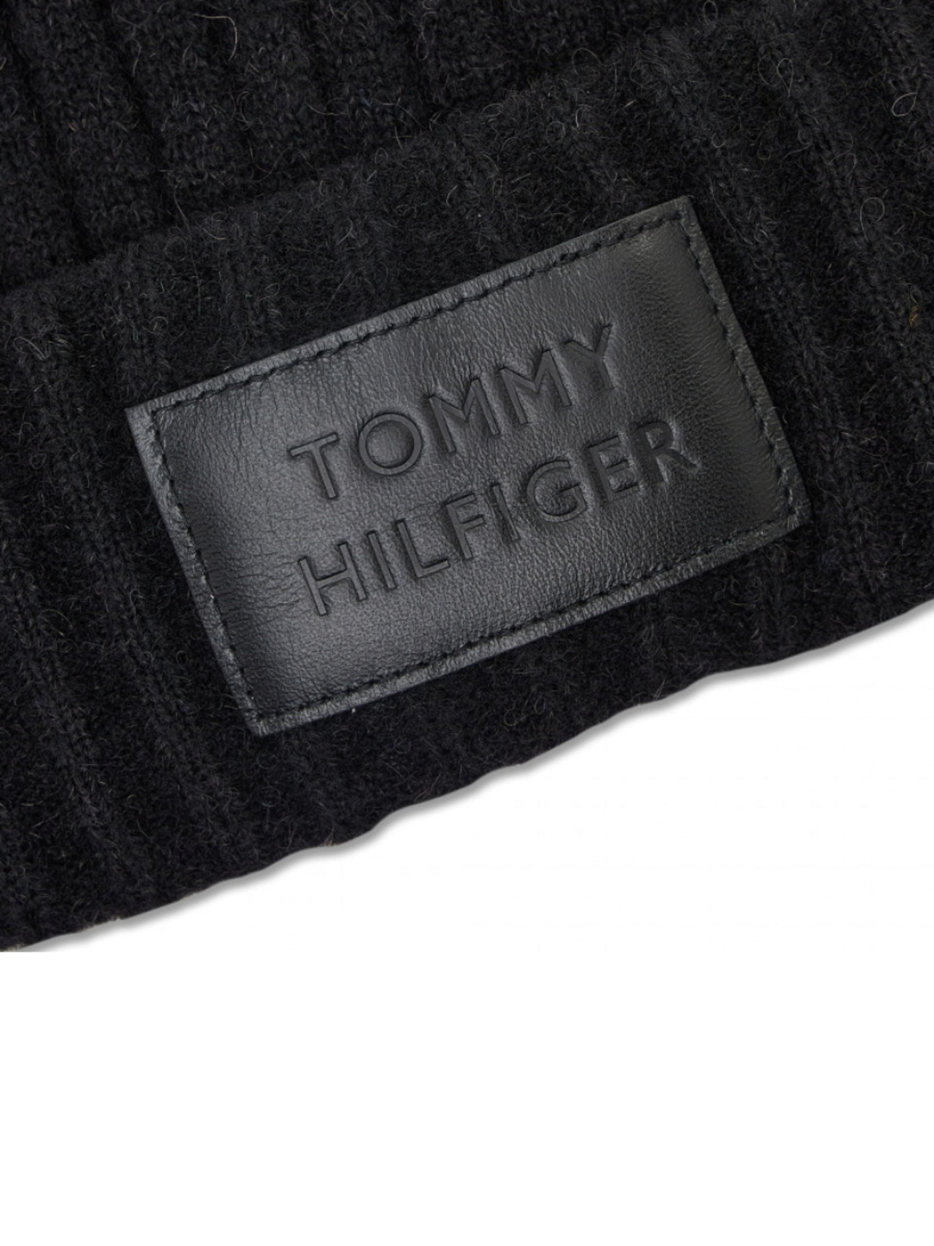 Tommy Hilfiger dámská černá čepice - OS (BDS)