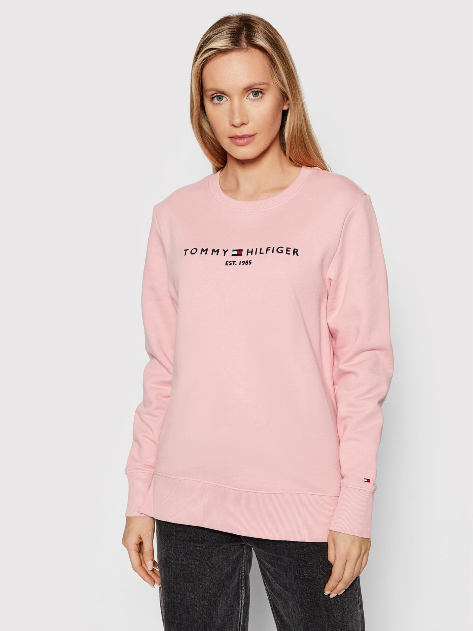 Tommy Hilfiger dámská růžová mikina