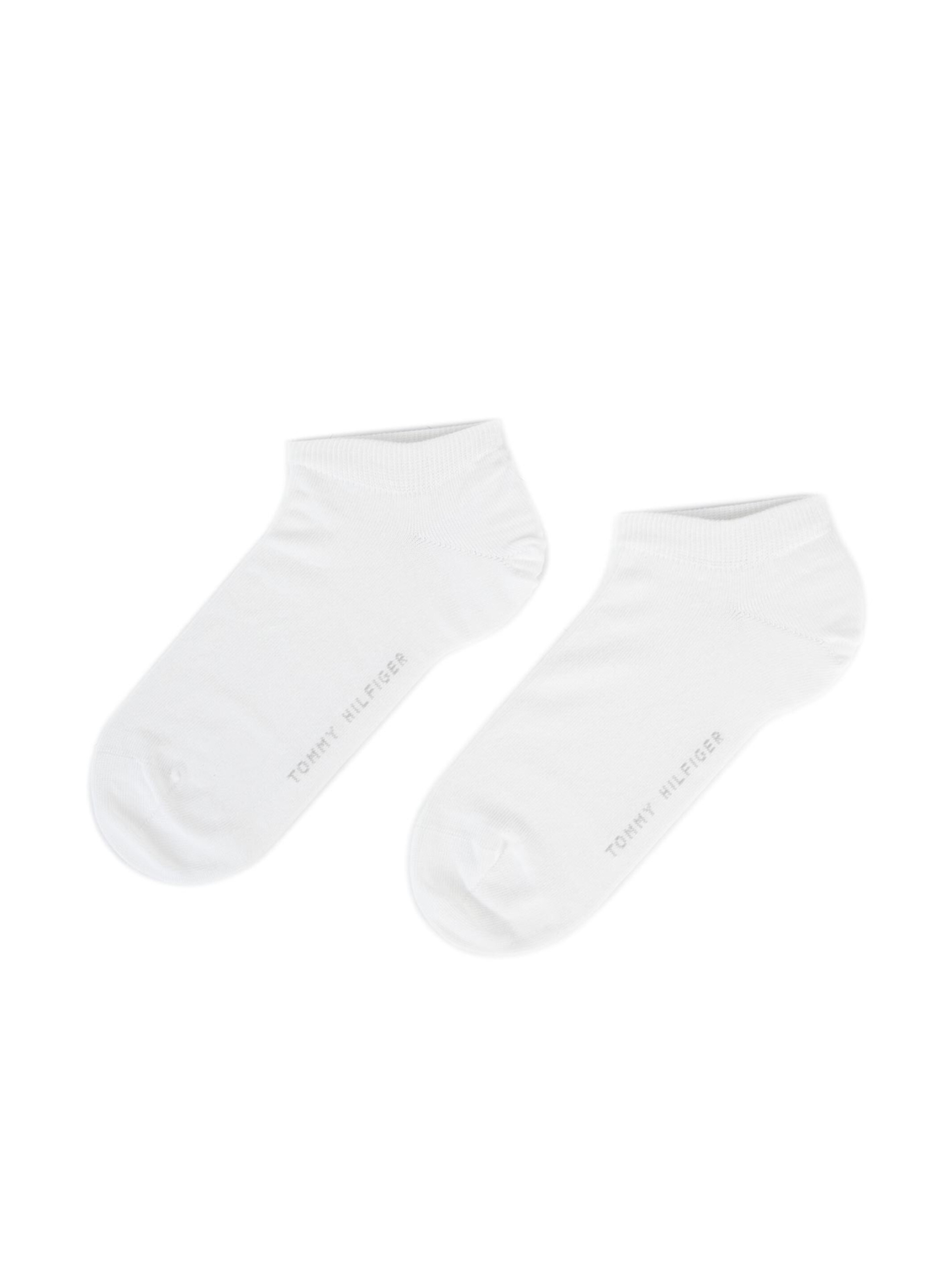 Tommy Hilfiger pánské bílé ponožky 2 pack - 39 (300)