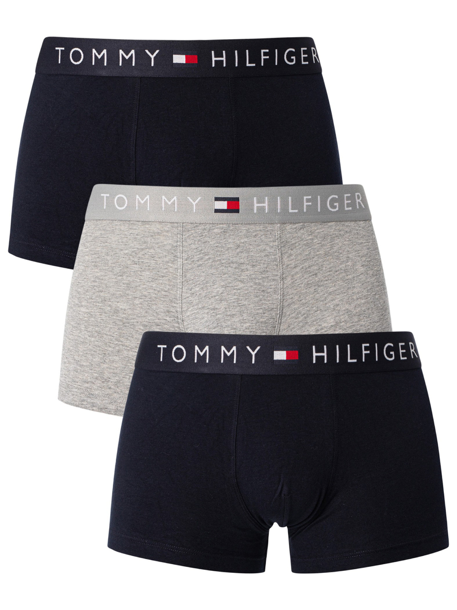 Tommy Hilfiger pánské boxerky 3 pack - L (05K)