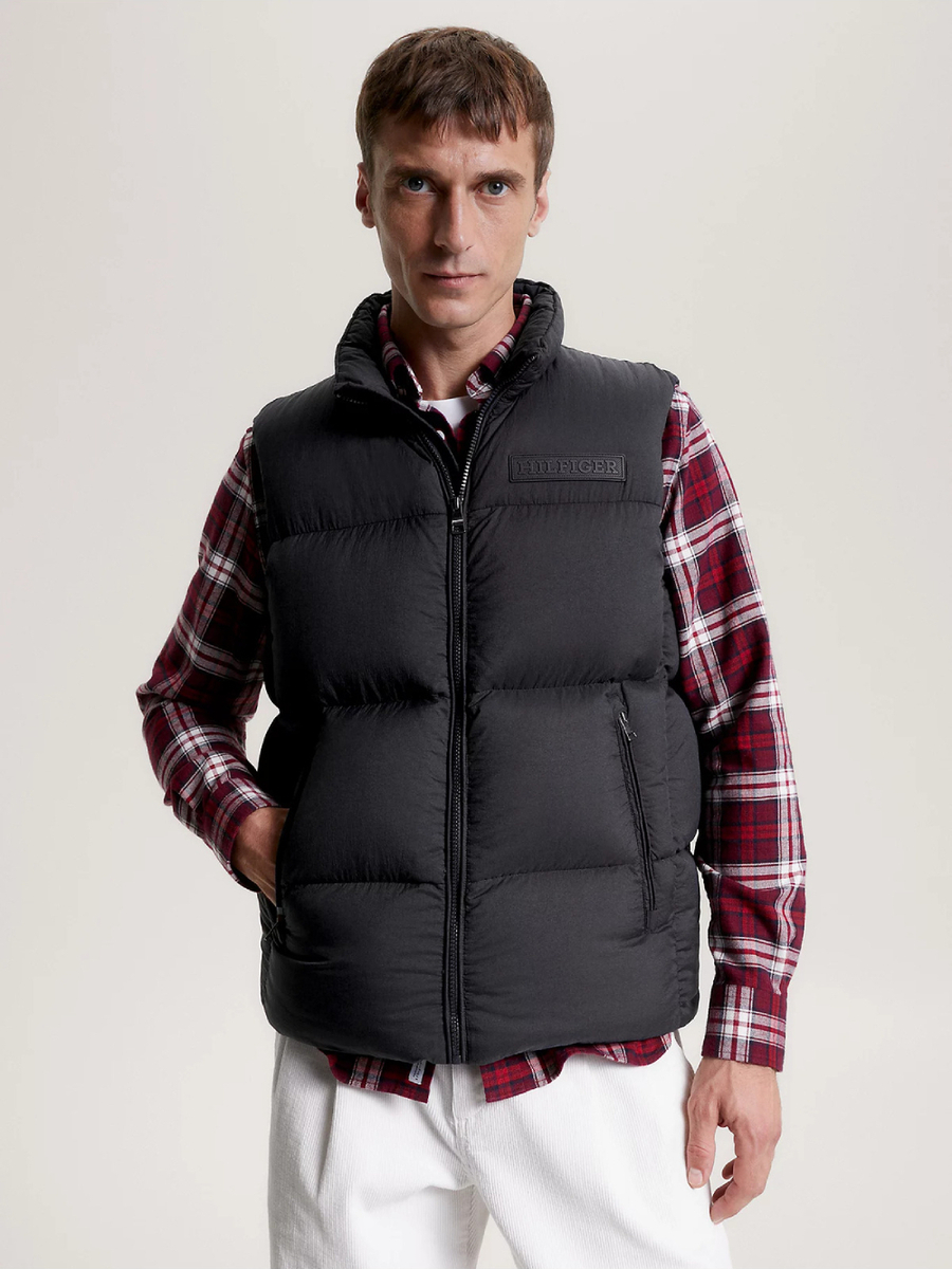 Tommy Hilfiger panska tmav modra vesta Mode.cz