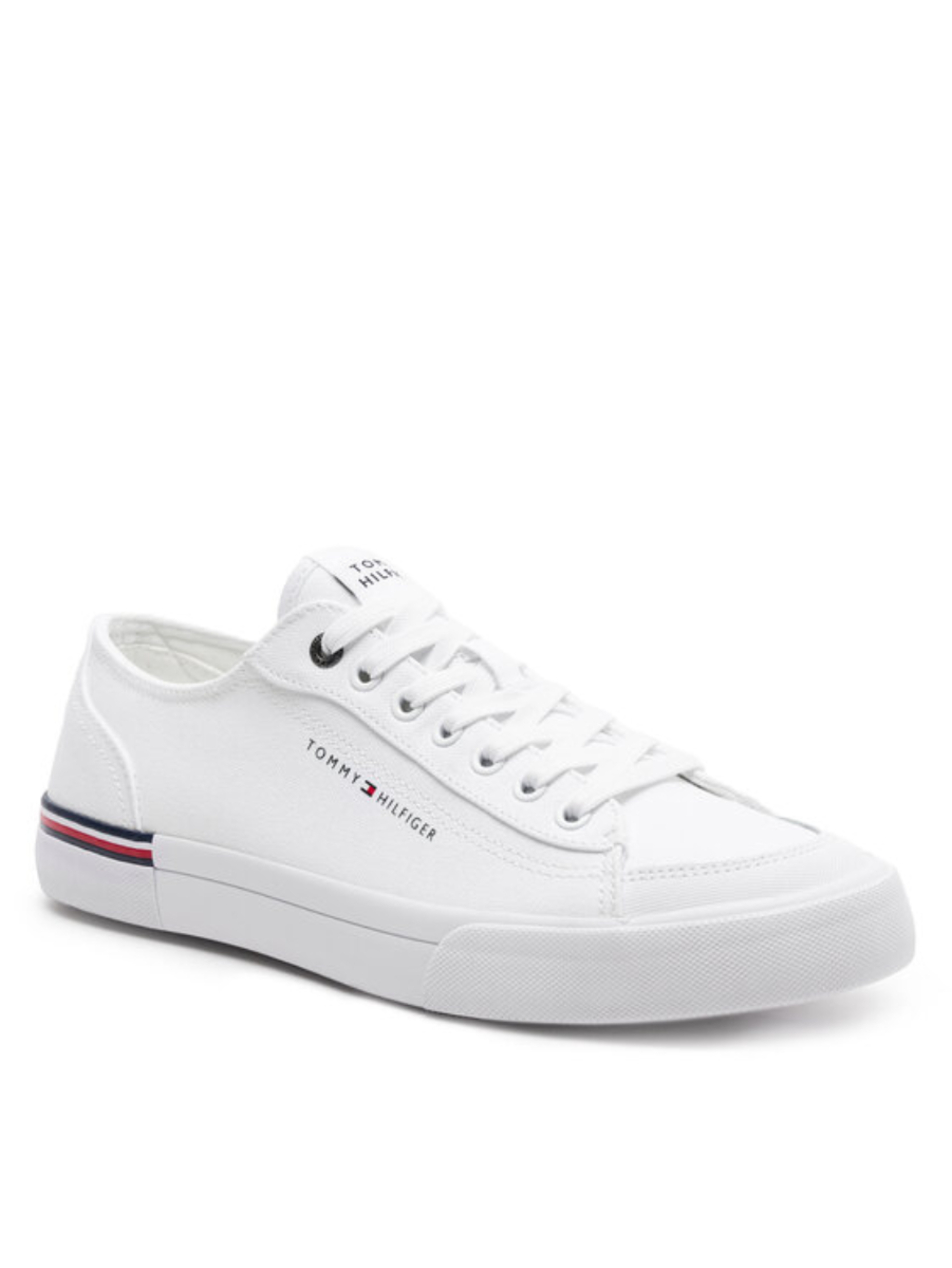 Tommy Hilfiger pánské bílé tenisky - 42 (YBS)