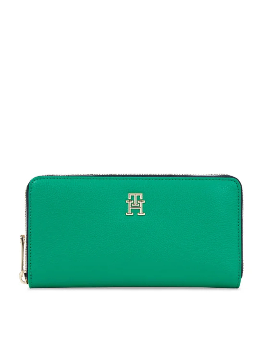 Tommy Hilfiger dámská zelená peněženka  - OS (L4B)