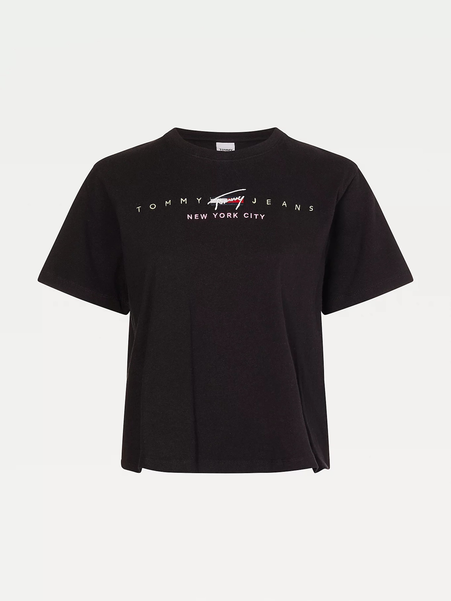 Tommy Jeans dámské černé tričko Modern - XXS (BDS)