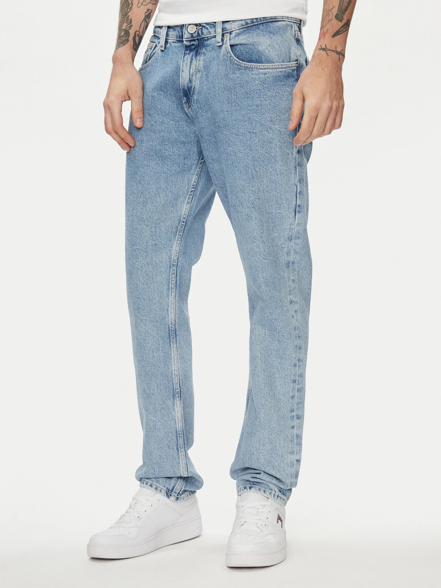 Levně Tommy Jeans pánské modré džíny