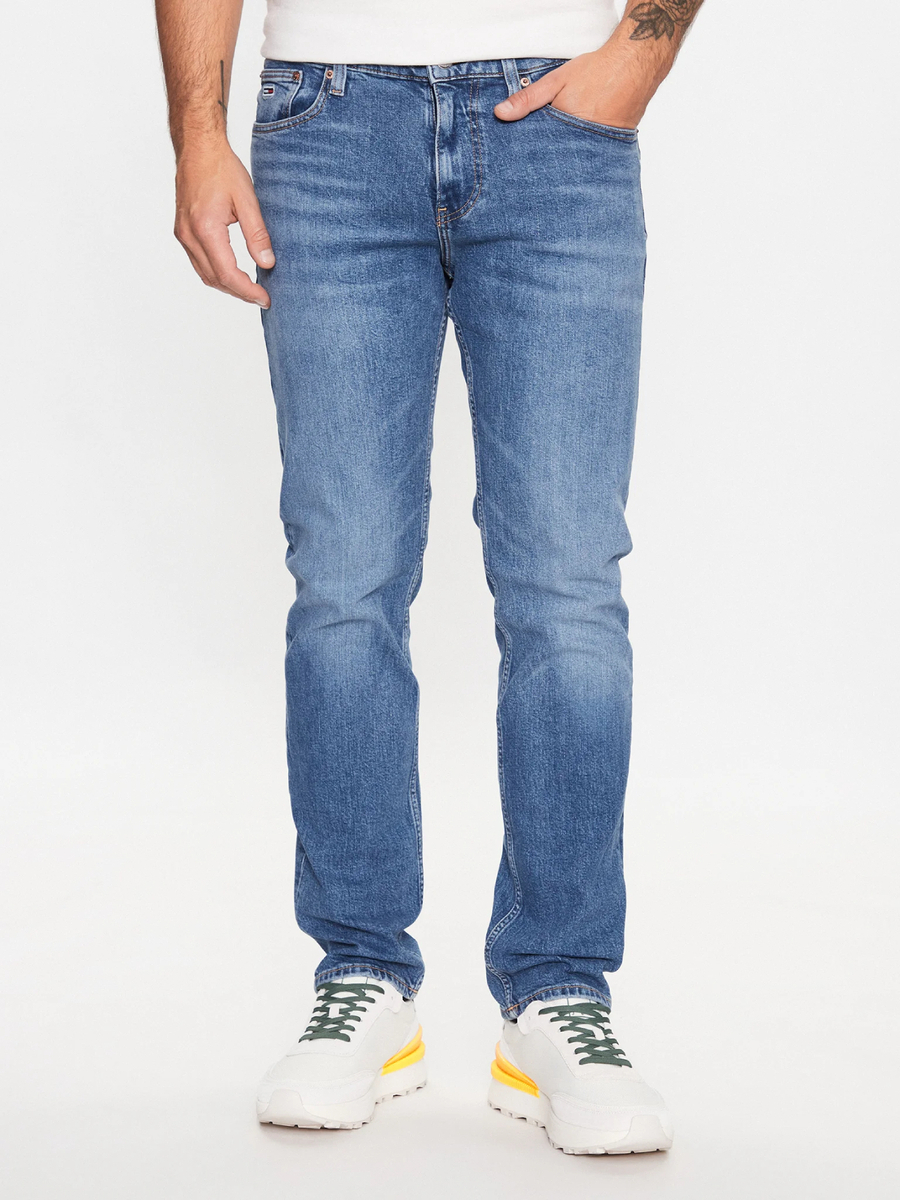 Tommy Jeans pánské modré džíny. - 33/32 (1A5)