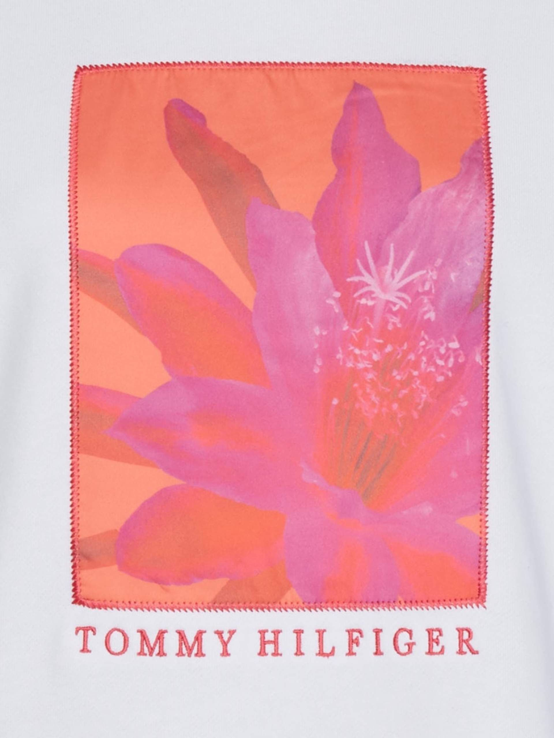 Tommy Hilfiger dámská bílá mikina - XS (YCF)