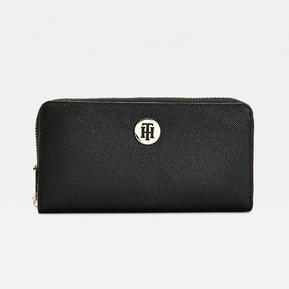 Tommy Hilfiger dámská černá velká peněženka  - OS (0GJ)