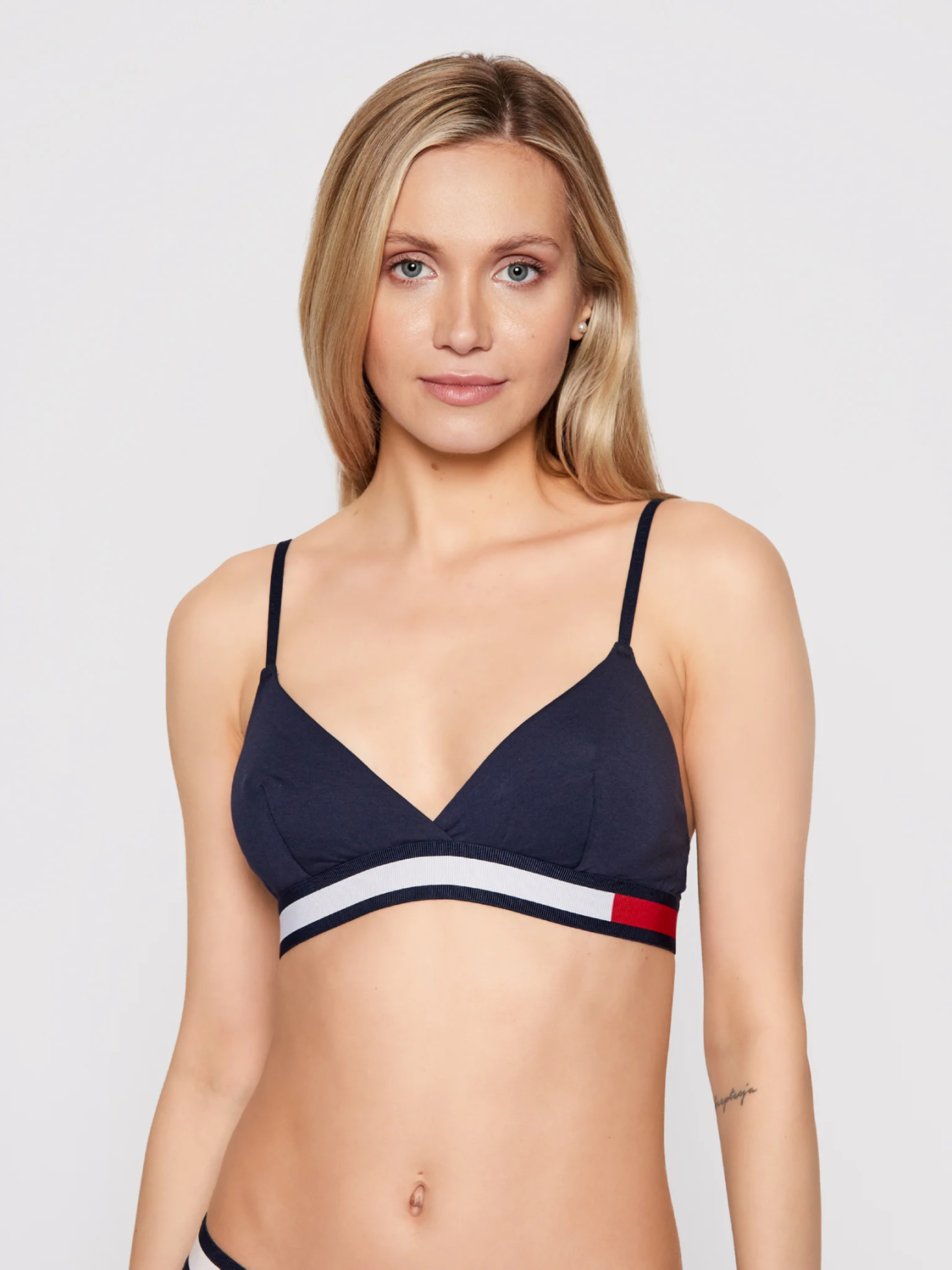 Tommy Hilfiger dámská tmavěmodrá podprsenka