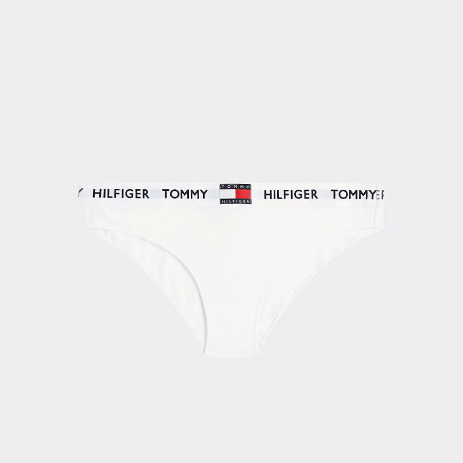 Tommy Hilfiger dámské bílé kalhotky  - M (YCD)