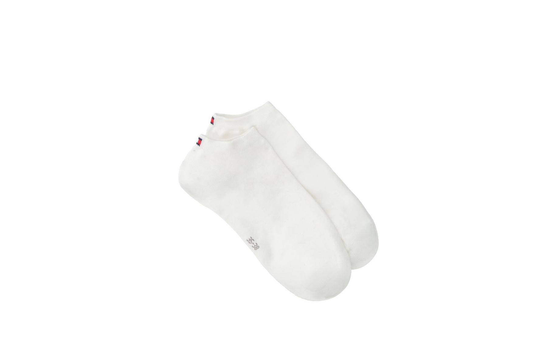 Tommy Hilfiger dámské bílé ponožky 2 pack - 35/38 (300)