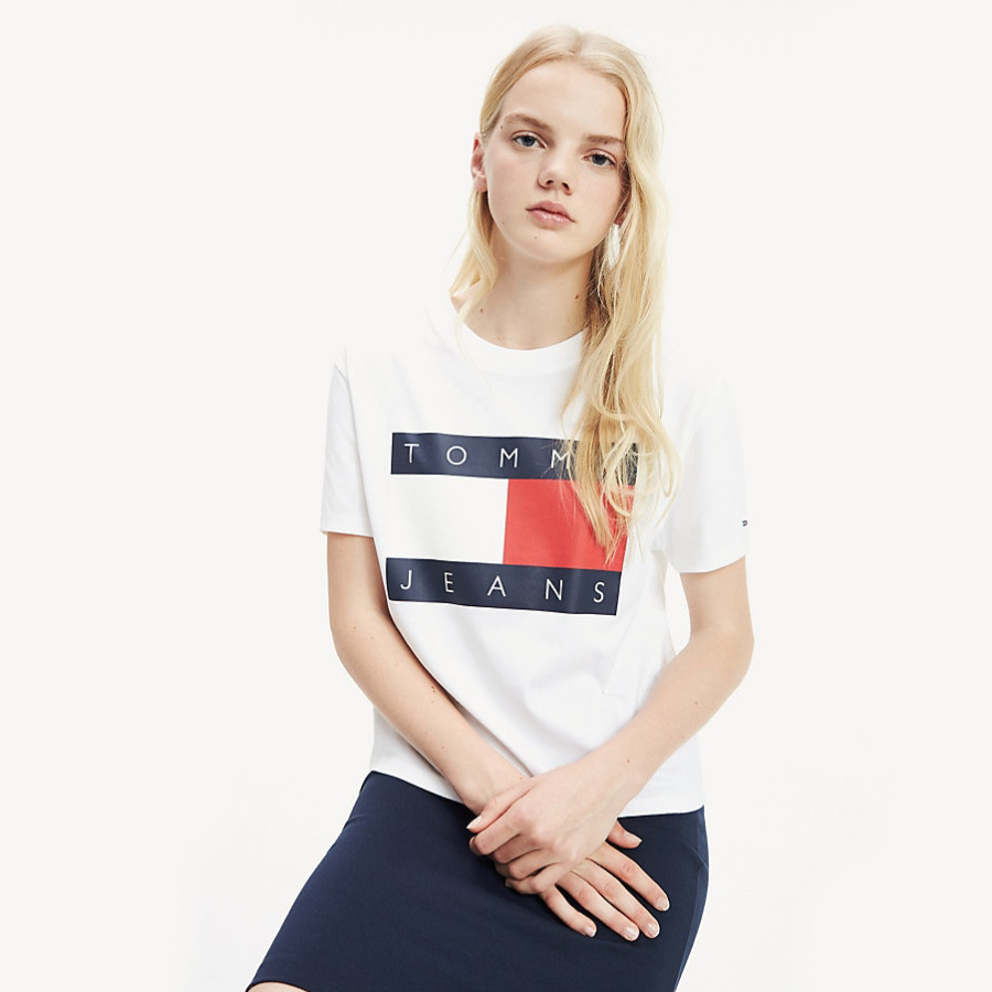 Tommy Hilfiger dámské tričko Tommy Mode.cz