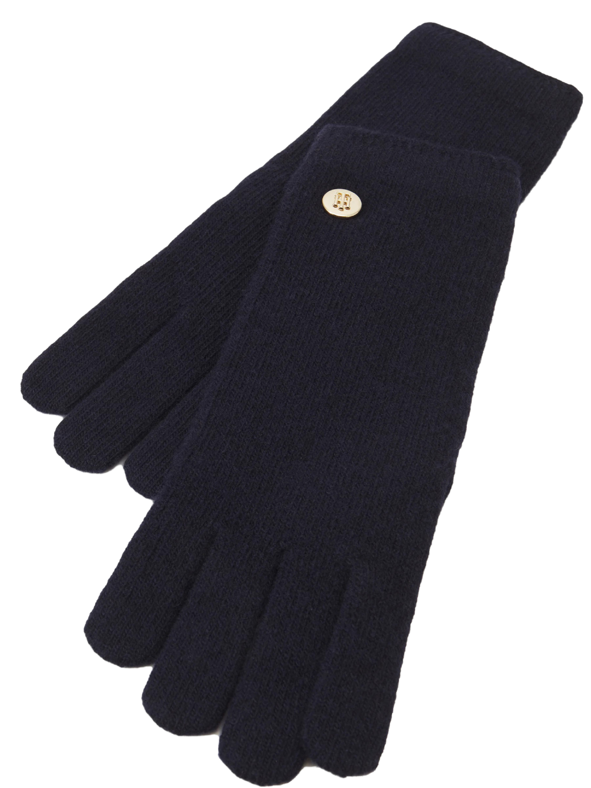 Levně Tommy Hilfiger dámské modré rukavice - OS (DW6)