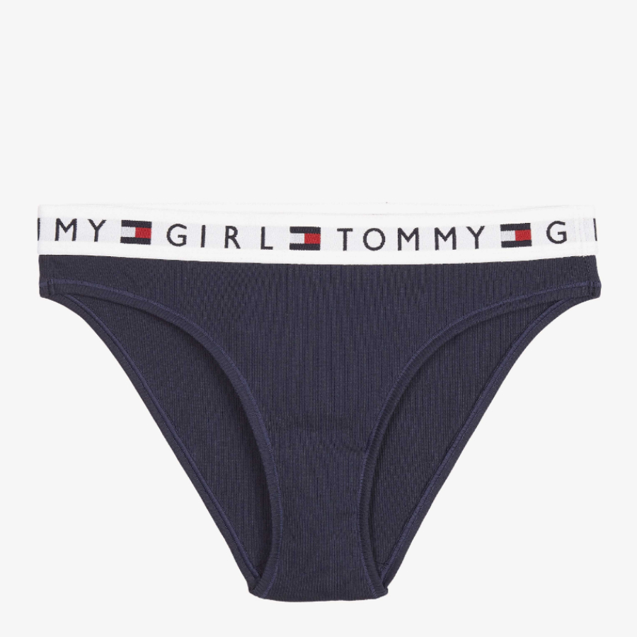 Tommy Hilfiger dámské tmavě modré kalhotky - XS (416)