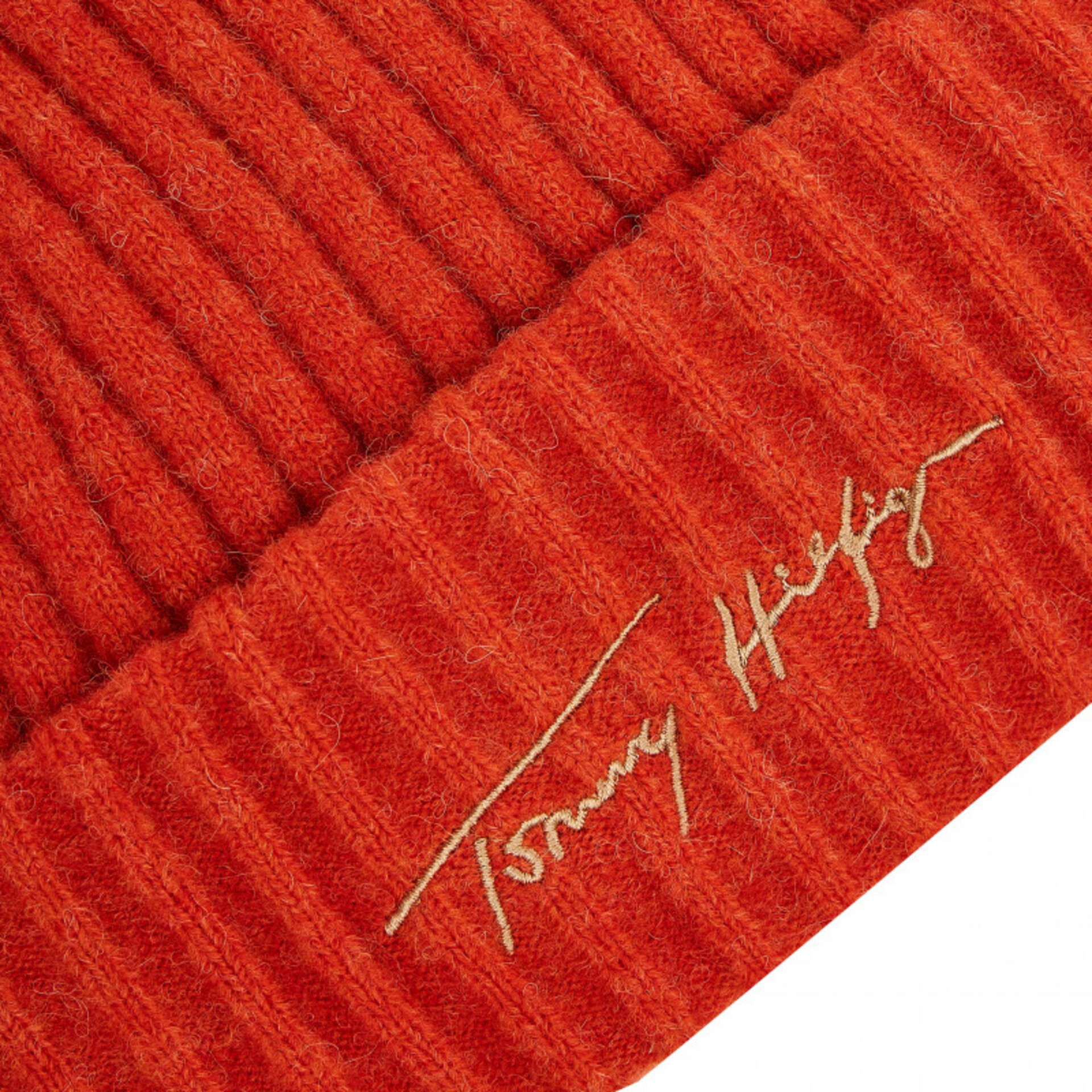 Tommy Hilfiger dámská oranžová čepice - OS (SG4)