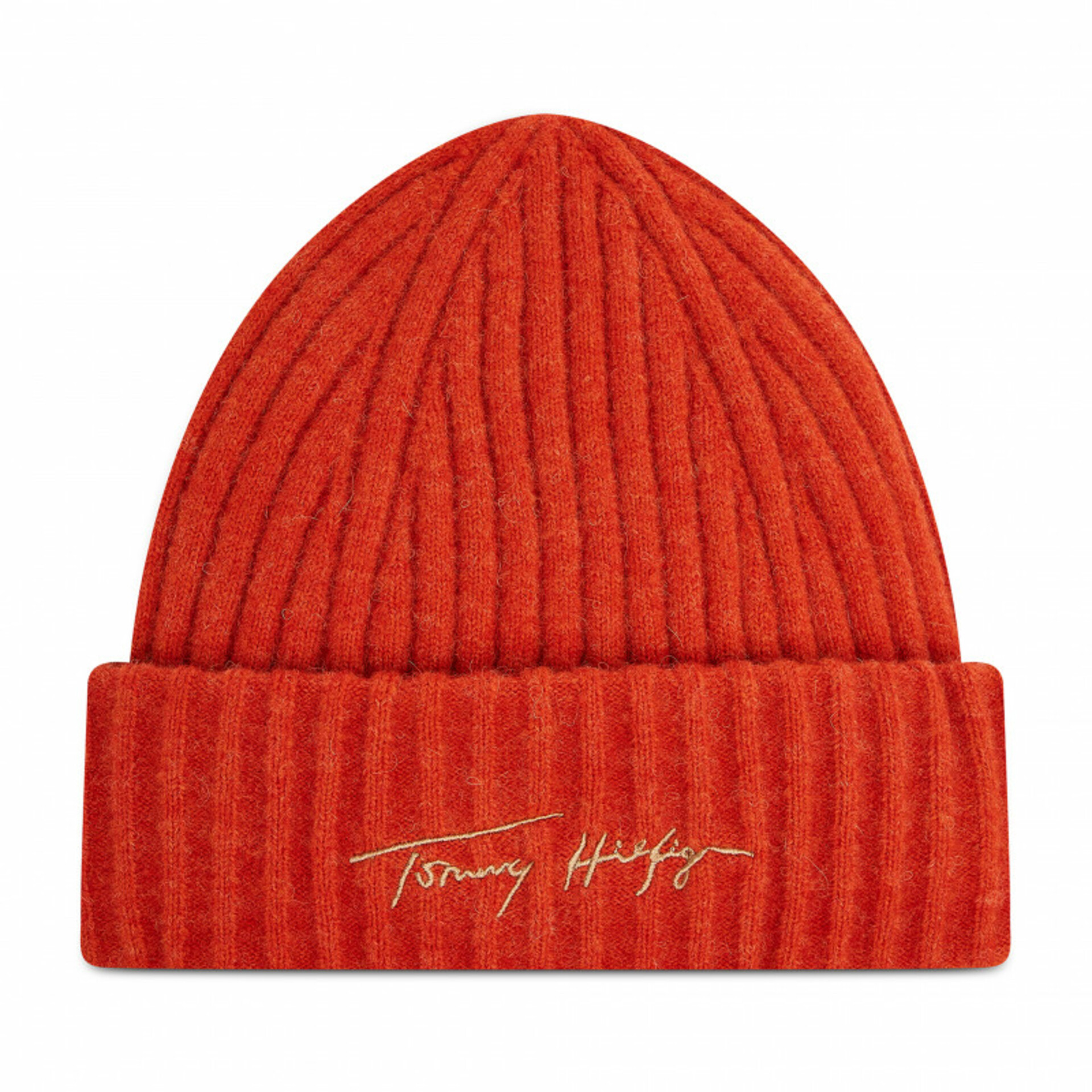 Tommy Hilfiger dámská oranžová čepice - OS (SG4)